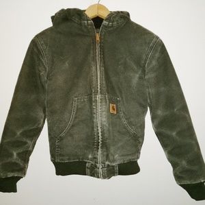 Forest green Carhartt jacket -relisted
